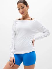 Move With Ease Off The Shoulder Top