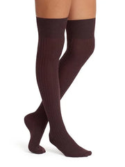 Over-The-Knee Mixed Stitch Sock by Hansel From Basel Inc®