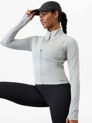 Unstoppable Cropped Full Zip
