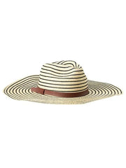 Striped Straw Hat