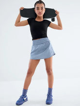Athleta Girl Rise Above Rib Crop Tee