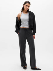 Seasoft Mid Rise Straight Pant