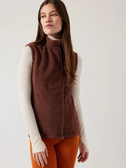 Stroll Fleece Moto Vest