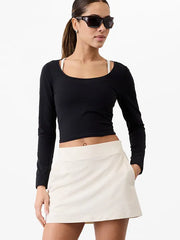 Brooklyn Mid Rise 13.5" Skort