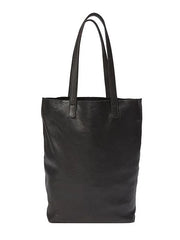 Basic Leather Tote by Baggu