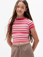 Athleta Girl Rise Above High Neck Tee