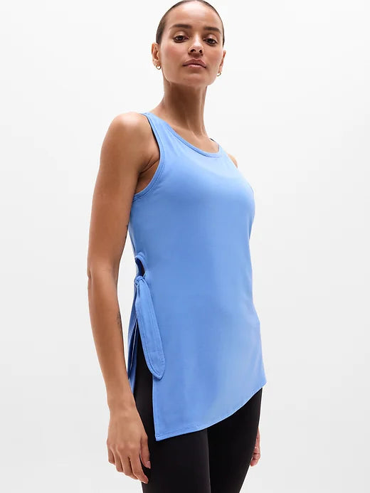 Move With Ease Asym Tie Tank