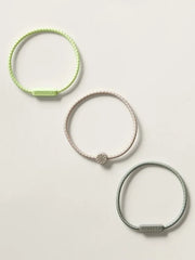 Athleta 3 Pack Silicon Hair Ties