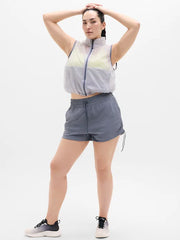 Weekender High Rise Ruched Run Short