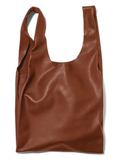 Leather Baggu by Baggu