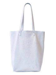 Basic Leather Tote by Baggu